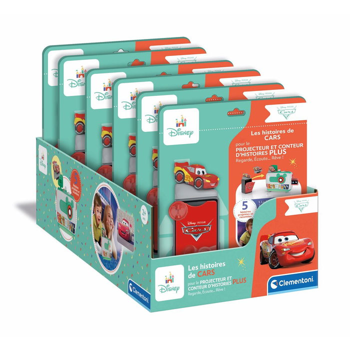 Clementoni Recharge Projecteur Conteur d'Histoires Plus - Les Histoires de Cars