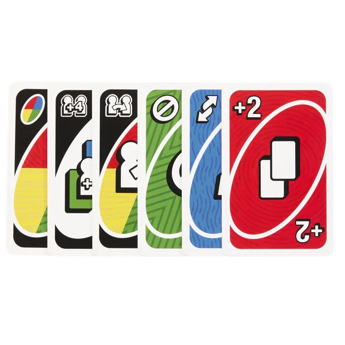 Mattel UNO Teams - Jeu de cartes multicolore, collaboration et travail d'équipe, de 2 à nombreux joueurs, pour enfants à partir de 7 ans