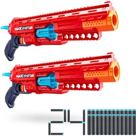 Zuru XSHOT Pack combo Blaster Excel Caliber avec 24 fléchettes