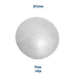 HEICO Tachuela Lisa Hierro Ø12 Acabado Plata Vieja (Set de 1000)