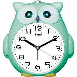 SAMI Réveil Sami enfant figurine hibou mélodie/cloche