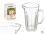 Vivalto Jarre Prisma Eau 1,2 L Verre Transparent 17 x 21 x 12 cm (Set de 6)