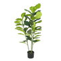 BigBuy Home Plante décorative Ficus 120 cm en Polyuréthane et Ciment
