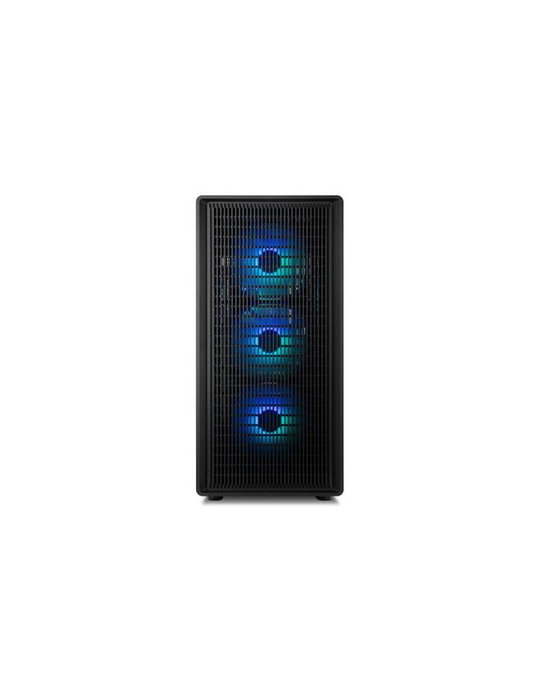Nox Mesh Infinity Iota Boîte PC Gaming Argent Midi Tower ARGB USB 3.0 Noir Nox Mesh Infinity Iota Boîte PC Gaming Argent Midi Tower ARGB USB 3.0 Noir
