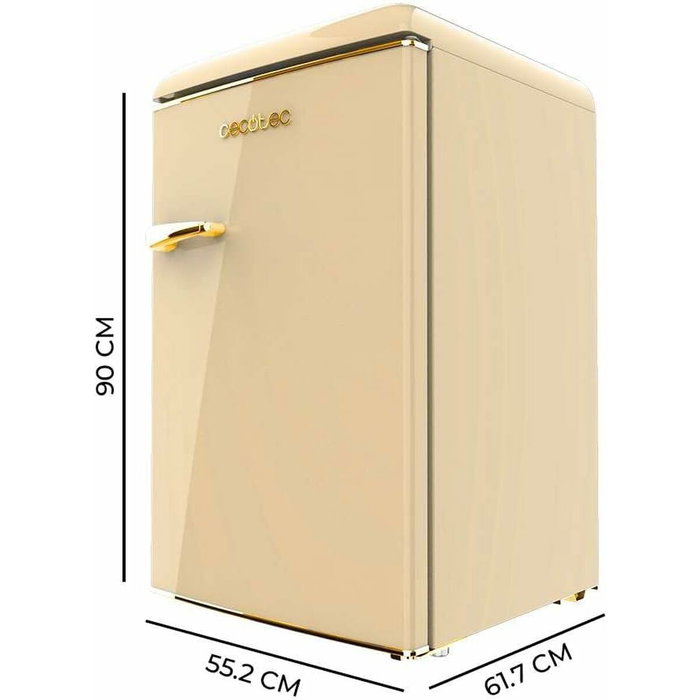 Cecotec Réfrigérateur Indépendant CoolMarket TT Origin 110 Beige 110L Classe E
