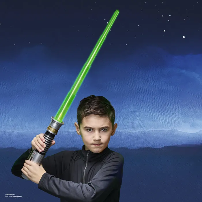 Hasbro Sabre laser électronique Luke Skywalker lame verte Hasbro Sabre laser électronique Luke Skywalker lame verte