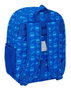 Safta Mochila infantile adaptable en poussette Batman pour préscolaire, sac à dos 26x34x11 cm, âge minimum 3 ans
