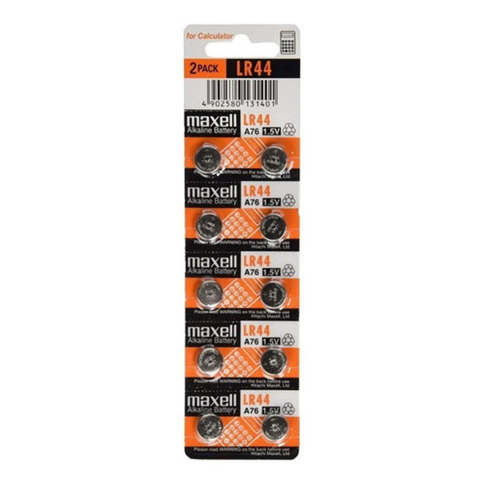 GP Pile bouton alcaline LR44, pack de 10 GP Pile bouton alcaline LR44, pack de 10