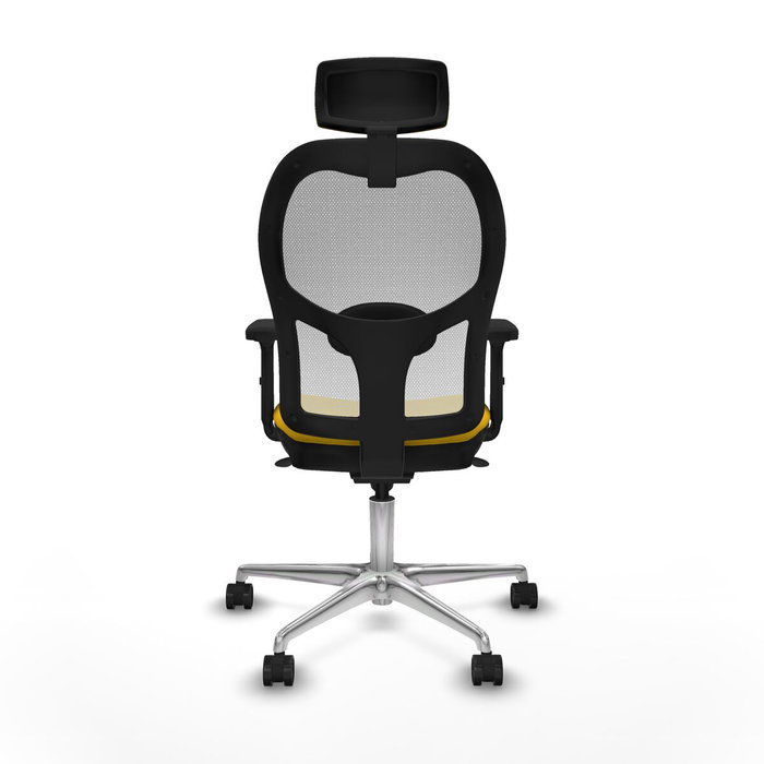 Piqueras y Crespo Chaise de Bureau Jorquera 2D086N2 Jaune
