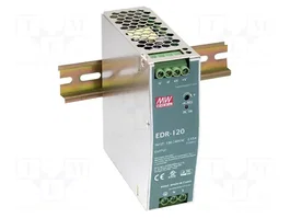 MEAN WELL EDR-120-48 Alimentation à impulsions 120W 48VDC 2,5A pour rail DIN
