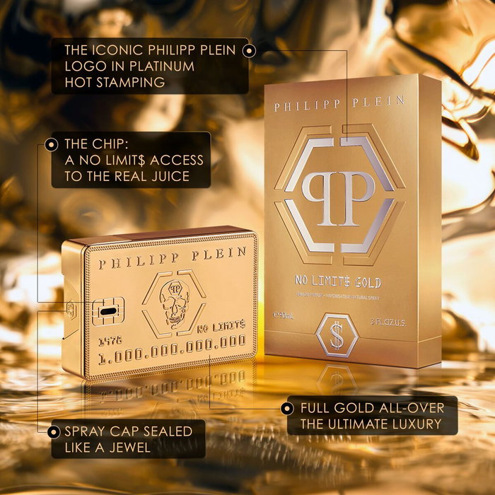 Philipp Plein No Limits Gold Eau de Parfum 50 ml