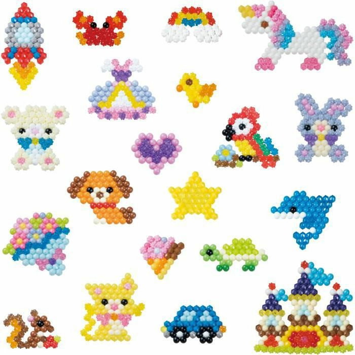 Aquabeads Mon grand atelier de création, 1500 perles multicolores