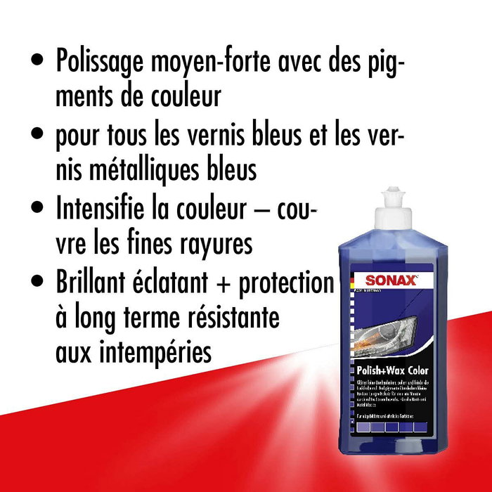 Sonax Polisseur + Cire Bleue 500ml
