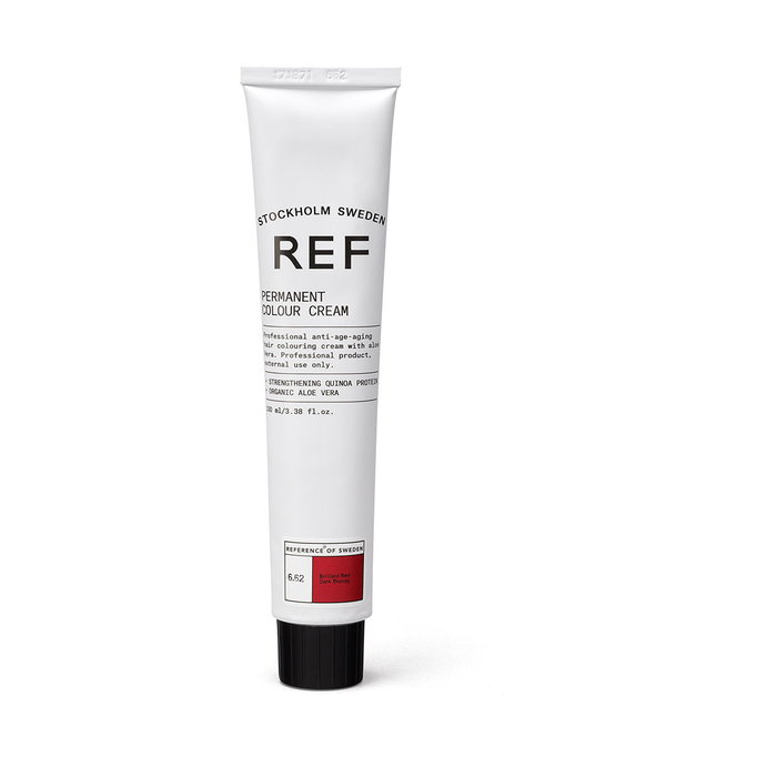 Ref Stockholm, Teinture permanente pour cheveux, 6.0 Dark Blond, 100 ml, Vegan Ref Stockholm, Teinture permanente pour cheveux, 6.0 Dark Blond, 100 ml, Vegan