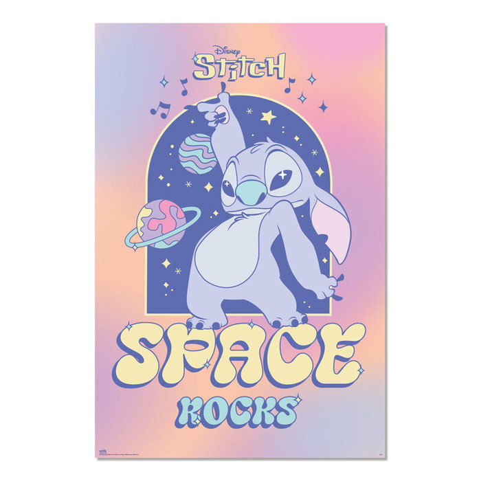 ERIK Poster Stitch Disney, Affiche Décorative 91.5x61 cm, Impression Haute Qualité sur Papier Brillant 150 g/m² ERIK Poster Stitch Disney, Affiche Décorative 91.5x61 cm, Impression Haute Qualité sur Papier Brillant 150 g/m²