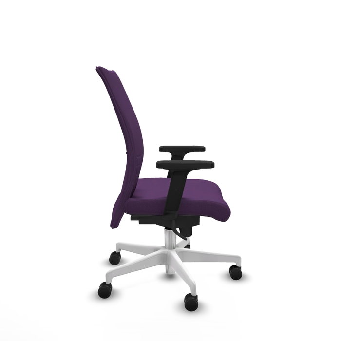 Piqueras Y Crespo Chaise Albacete confidente, mécanisme Synchro, Morado