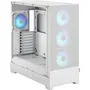 Fractal Design Pop XL Air RGB White TG Clear Tint Boîtier PC ATX - FD-C-POR1X-01 - 4 Ventilos RGB, Contrôleur, Support 360/280 mm