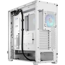 Fractal Design Pop XL Air RGB White TG Clear Tint Boîtier PC ATX - FD-C-POR1X-01 - 4 Ventilos RGB, Contrôleur, Support 360/280 mm