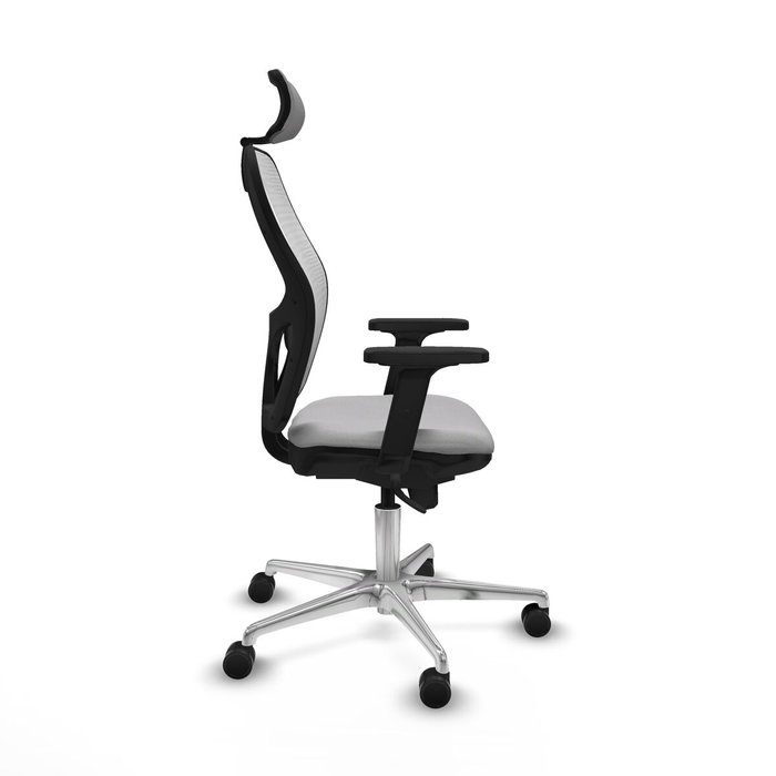 Piqueras y Crespo Chaise de Bureau avec Appui-tête Jorquera 2D086N2 Gris clair Piqueras y Crespo Chaise de Bureau avec Appui-tête Jorquera 2D086N2 Gris clair