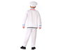 Disfraz de Chef pour Enfant Garçon - Costume Cocinero 3-4 Ans Blanc avec Chapeau - Thème Métiers - Composition Polyester