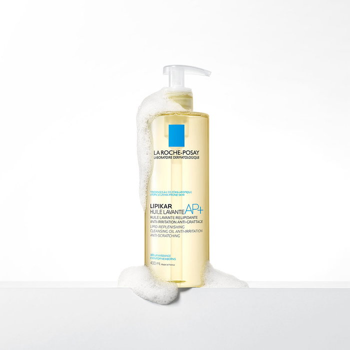 La Roche Posay LIPIKAR AP+ Huile Nettoyante Corps Anti-irritations Peaux Atopiques 400 ml