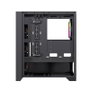 Einarex P600 Boîtier Gaming RGB ATX Verre Trempé Noir
