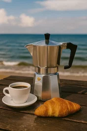 Pezzetti Italexpress Cafetière Italienne en Aluminium, 6 tasses, Gris