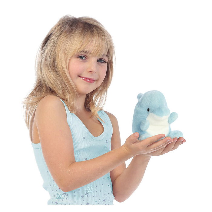 Aurora - Peluche Dauphin Palm Pals 13 cm - Peluche Doudou - Jouet Doux pour Enfant Aurora - Peluche Dauphin Palm Pals 13 cm - Peluche Doudou - Jouet Doux pour Enfant
