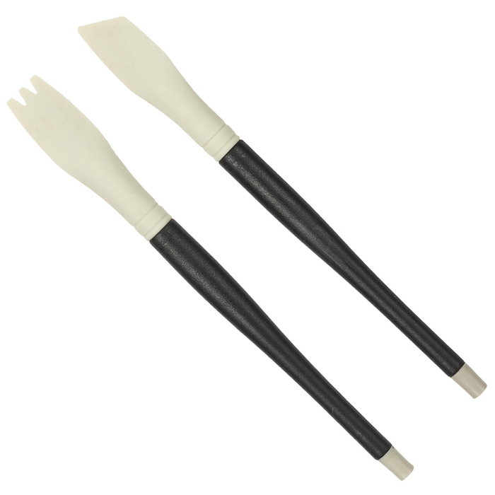 Cook Concept Lot de 2 ustensiles de décoration en silicone, couleurs assorties Cook Concept Lot de 2 ustensiles de décoration en silicone, couleurs assorties