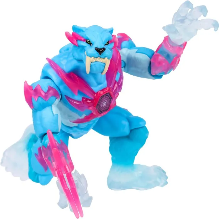 MrBeast Lab Figurine Mutator - Lightning Strike - 13 cm avec plus de 20 points d'articulation - Lecteur d'empreinte et effets d'animation - À partir de 5 ans MrBeast Lab Figurine Mutator - Lightning Strike - 13 cm avec plus de 20 points d'articulation - Lecteur d'empreinte et effets d'animation - À partir de 5 ans