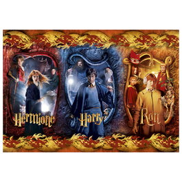 Clementoni Puzzle Harry Potter - Harry, Ron et Hermione, 104 pièces, 48.5x33.5 cm