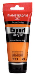 Amsterdam Expert Series Peinture Acrylique Orange Transparent 75 ml