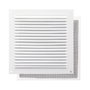 WOLFPACK LINEA PROFESIONAL Rejilla de ventilación en aluminium blanc avec moustiquera 175 x 175 mm.
