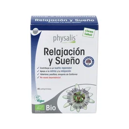 Physalis Relajación y Sueño Bio 45 comprimés
