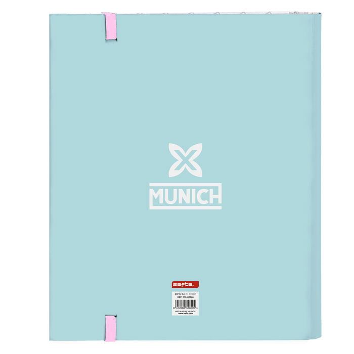 Reliure à anneaux Munich Heaven Bleu ciel 27 x 32 x 3.5 cm