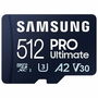Carte Mémoire Micro SD avec Adaptateur Samsung MB-MY512SA/WW 512 GB