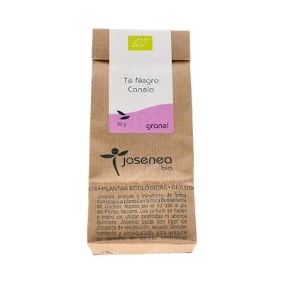JOSENEA Thé Noir à la Cannelle Sachet de 50 g JOSENEA Thé Noir à la Cannelle Sachet de 50 g