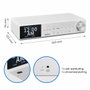 Medion Radio de Cuisine DAB+ Blanc
