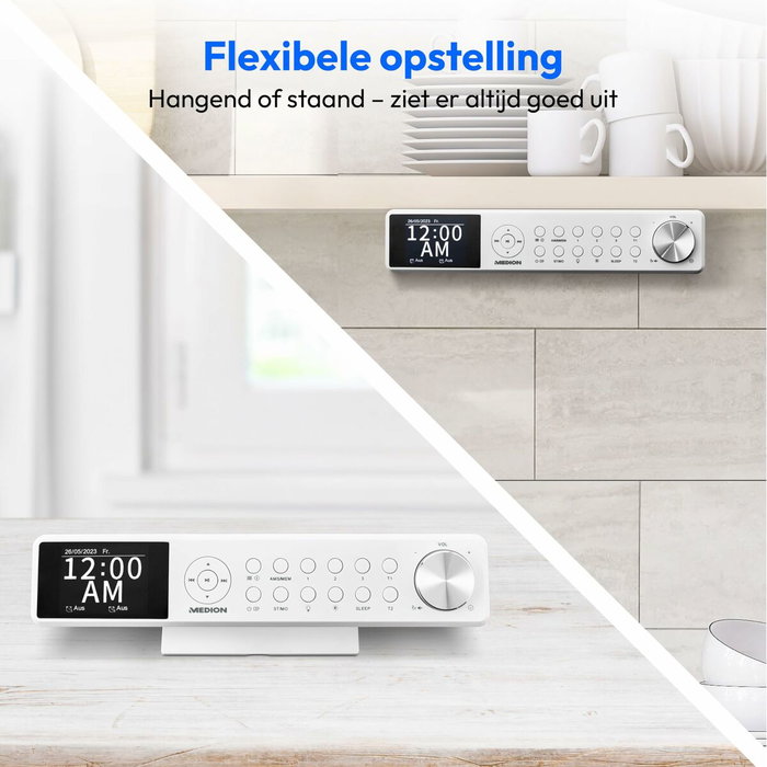 Medion Radio de Cuisine DAB+ Blanc