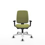 PIQUERAS Y CRESPO Chaise Alares Synchrone Vert olive
