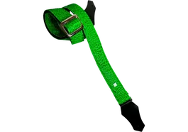 GETM Sangle Guitare/Basse Aussie Gator JD Neon Vert Fluorescent