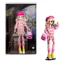 Monster High HXJ05 - Poupée articulée Enid Sinclair en tenue rose avec accessoires et socle - Collection Monster High