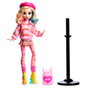 Monster High Enid Sinclair - Poupée en tenue rose avec accessoires
