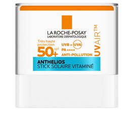 La Roche-Posay Anthelios UVAIR Stick Solaire SPF50+ Anti-Pollution, Ultra Léger Fini Satiné, 1 unité