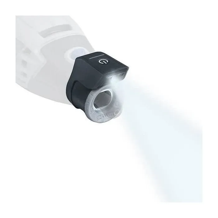 Dremel Module d'éclairage LED orientable 360° LM1 - Noir et Gris - Pour outil multi-usage