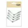 Edm Équerre de renfort AN24, Acier inoxydable, 4 unités
