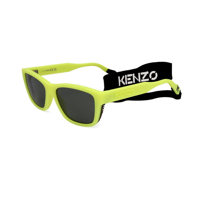Kenzo KZ40151I-Y Lunettes de soleil unisexes monture géométrique plastique UV400 57-17-140 mm
