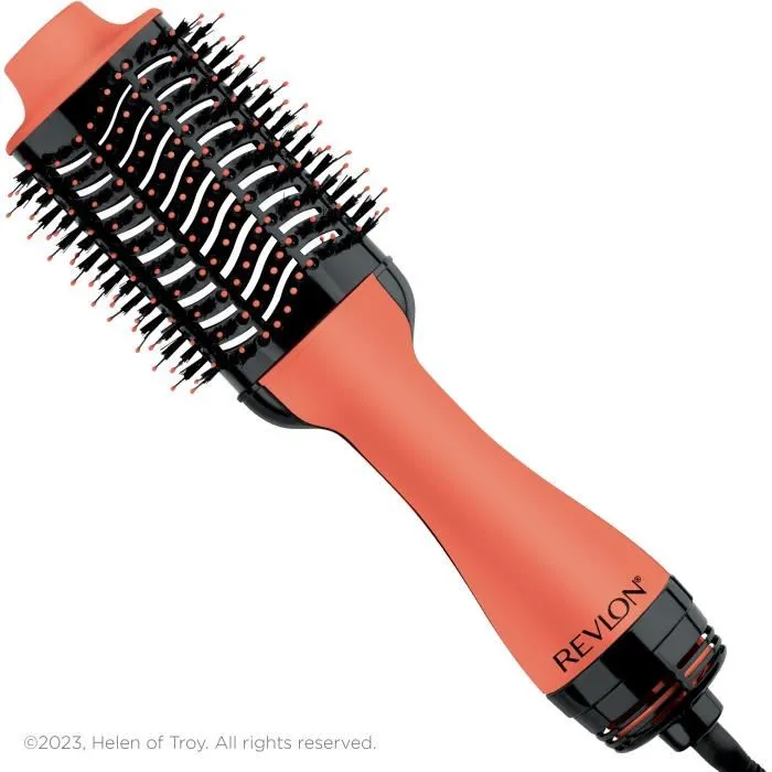 Revlon RVDR5222AE One Step Brosse Soufflante Sèche-Cheveux Volumisante 2-en-1, 2 Températures, Édition Limitée Abricot