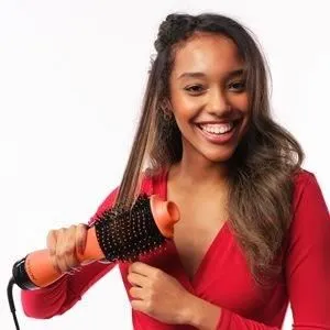 Revlon RVDR5222AE One Step Brosse Soufflante Sèche-Cheveux Volumisante 2-en-1, 2 Températures, Édition Limitée Abricot