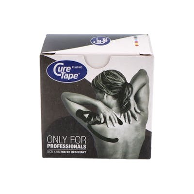 CURE TAPE Bandage neuromusculaire noir (5 cm x 5 m) CURE TAPE Bandage neuromusculaire noir (5 cm x 5 m)